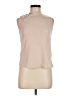 Shein Tan Sleeveless Blouse Size 6 - photo 1