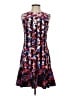 Peter Pilotto for Target 100% Polyester Print Blue Cocktail Dress Size XS - photo 1