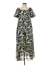 Hayden Print Gray Casual Dress Size S - photo 1
