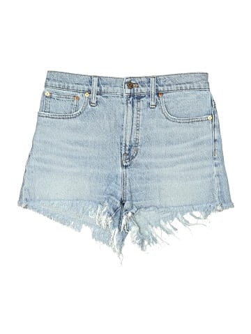 Madewell The Perfect Jean Short in Balsam Wash: TENCEL&trade; Denim Edition (view 1)