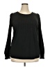 Automet Black Long Sleeve Blouse Size 2X - photo 1