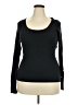 Fabletics Black Long Sleeve T-Shirt Size XL - photo 1