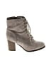 Journee Collection Gray Ankle Boots Size 8 - photo 1