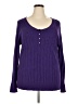 Just My Size Purple Pullover Sweater Size 3X Plus - photo 1