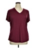 Energy Zone 100% Polyester Burgundy Active T-Shirt Size 1X - photo 1