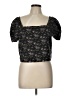 Madewell Black Short Sleeve Blouse Size L - photo 1