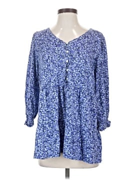J.Jill Long Sleeve Henley (view 1)
