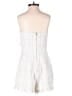 Fashion Nova 100% Polyester Tweed White Romper Size S - photo 2