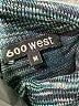 600 West Teal Silk Pullover Sweater Size M - photo 7