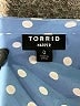 Torrid 100% Polyester Polka Dots Blue Short Sleeve Blouse Size Lg Plus (0) - photo 7