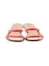 J.Crew 100% Leather Red Sandals Size 6 - photo 2