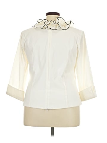 Xscape 3/4 Sleeve Blouse (view 2)
