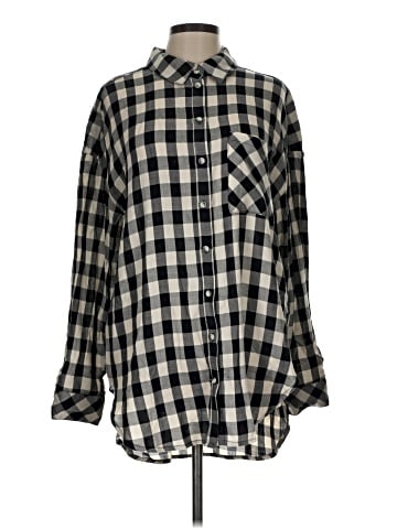 Sanctuary Long Sleeve Button-Down Shirt (view 1)