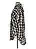 Sanctuary Checkered-gingham Black Long Sleeve Button-Down Shirt Size L - photo 5