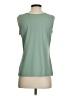 Classic Elements Green Sleeveless T-Shirt Size S - photo 2