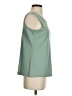 Classic Elements Green Sleeveless T-Shirt Size S - photo 4