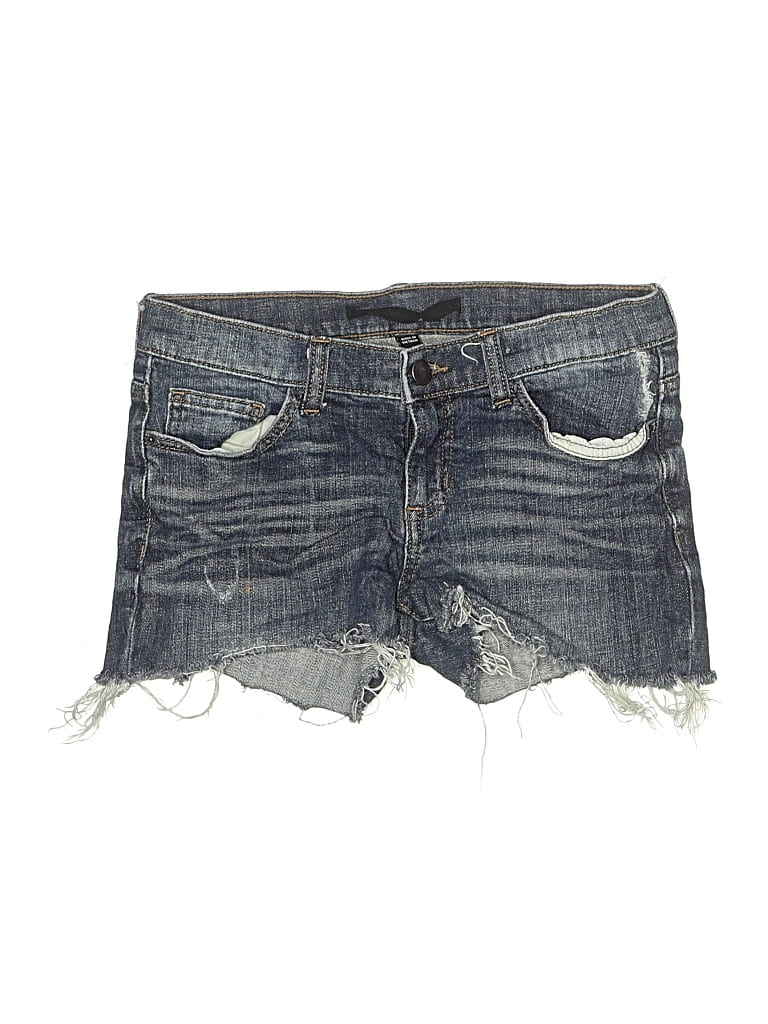 Pre-owned Harper Denim Shorts In Blue