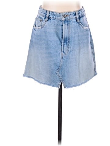 Trafaluc by Zara Denim Skirt (view 1)