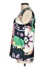 Vilagallo 100% Polyester Green Pink Sleeveless Blouse Size M - photo 5