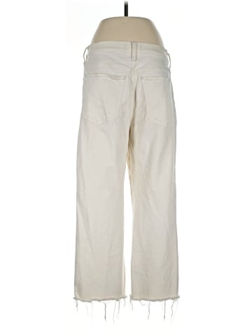 Madewell The Perfect Vintage Wide-Leg Crop Jean in Vintage Canvas: Raw-Hem Edition (view 2)