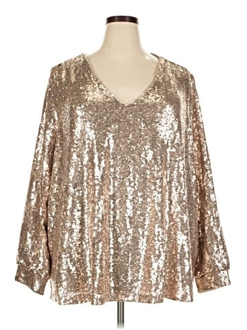 Lane Bryant 3/4 Sleeve Blouse (view 1)