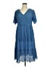 BLOOMCHIC Blue Casual Dress Size 14 - 16 - photo 1