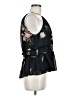 Joie 100% Silk Black Blouse Size M - photo 4