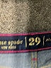 Kate Spade New York Solid Blue Jeans Size 29 waist - photo 7