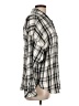 True Craft 100% Cotton Plaid Gray 3/4 Sleeve Button-Down Shirt Size L - photo 4