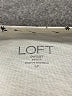 Ann Taylor LOFT Outlet 100% Polyester Ivory Short Sleeve Top Size L (petite) - photo 7