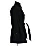 Jones New York 100% Polyester Black Trenchcoat Size M - photo 4