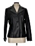 Doncaster Collection 100% Leather Solid Black Leather Jacket Size 10 - photo 1