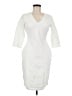 Lulus Solid Ivory Cocktail Dress Size M - photo 1