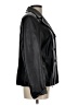 Doncaster Collection 100% Leather Solid Black Leather Jacket Size 10 - photo 4