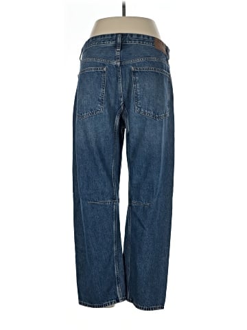 Madewell The Darted Barrel-Leg Jean in Irmo Wash (view 2)