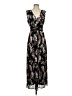 Lulus 100% Polyester Floral Black Casual Dress Size XS - photo 1