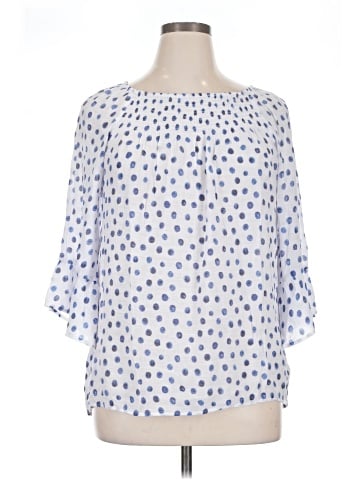 Counterparts 3/4 Sleeve Blouse (view 1)