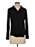 L'Agence Black Long Sleeve Blouse Size S - photo 1