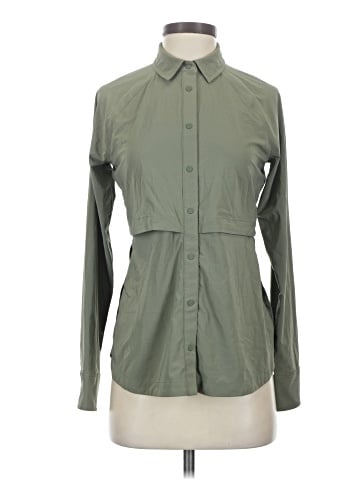 Athleta Long Sleeve Button-Down Shirt (view 1)