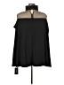 Uoozee 100% Polyester Black Short Sleeve Blouse Size XXL - photo 2