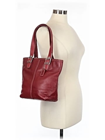 Coach Leather Tote (view 2)