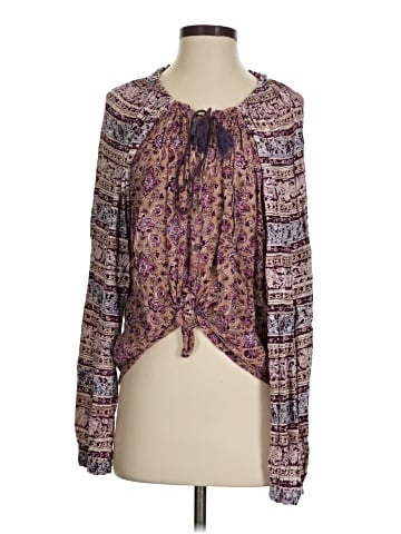 Billabong Long Sleeve Blouse (view 1)