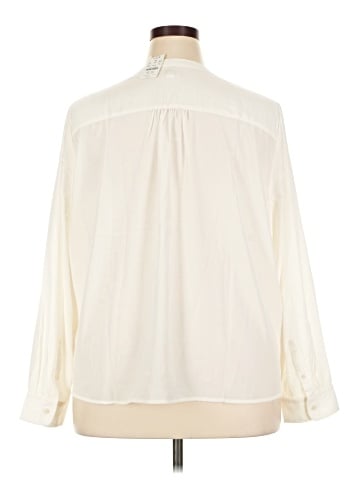 J.Crew Factory Store Long Sleeve Blouse (view 2)