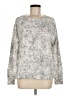Rachel Hollis ltd Tweed Silver Pullover Sweater Size M - photo 1