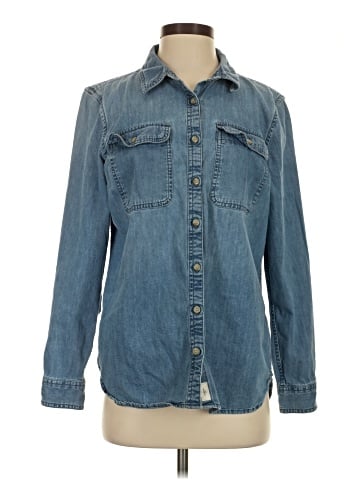 L.L.Bean Long Sleeve Button-Down Shirt (view 1)