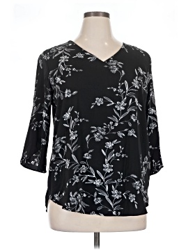 Taohuadao 3/4 Sleeve Blouse (view 1)