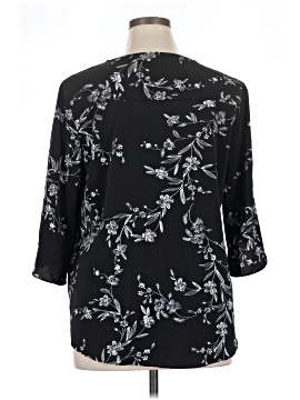 Taohuadao 3/4 Sleeve Blouse (view 2)