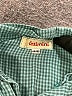 Catimini 100% Baumwolle Teal Short Sleeve Button-Down Shirt Size 4 - photo 3