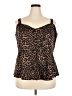 Torrid Brown Sleeveless Top Size 3X Plus (3) - photo 1