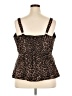Torrid Brown Sleeveless Top Size 3X Plus (3) - photo 2